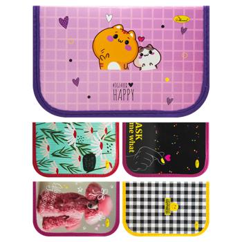 Apelsin Single-Section Pencil Case with Zip 125x190mm in Assortment - buy, prices for EKO Market - photo 1