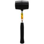 Sila Privychki Black Rubber Mallet with Metal Handle 55mm 340g