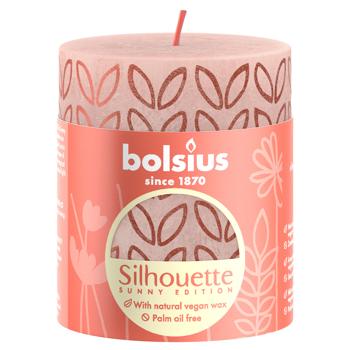 Bolsius Rustic Silhouette Spikelets Candle 80x68