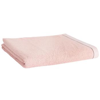 Actuel Pink Towel 480g/m2 100*150cm - buy, prices for Auchan - photo 1