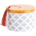 Диспенсер для ватних дисків Actuel Тотем, білий, 12,5x8,5 см