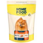 Home Food Healthy Skin and Shiny Coat Mini Adult сухий корм для собак 700 г - індичка та лосось