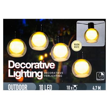 Outdoor and Indoor Garland 10 LED Warm White 5m - buy, prices for METRO - photo 2