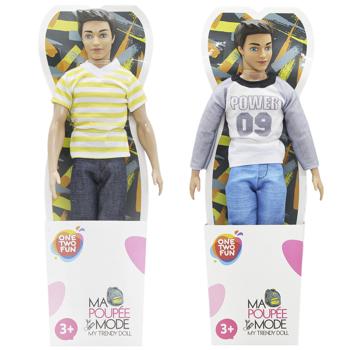 One Two Fun My Trendy Doll Man 30cm in assortment - buy, prices for - photo 1