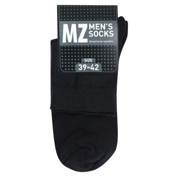 MZ High Semi-Plush Men's Socks s.39-42 Dark Grey - buy, prices for NOVUS - photo 1