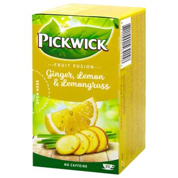 Чай фруктовий Pickwick Імбир-лимон-лемонграс 1,5г*20шт - купити, ціни на Auchan - фото 6