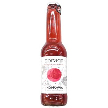 Spraga Strawberry and Mint Kombucha 250ml
