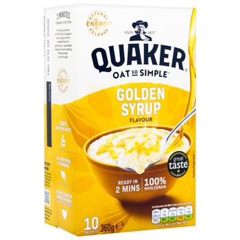 Quaker Golden Syrup Instant Oatmeal 36g x 10pcs - buy, prices for - photo 2