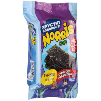 Чипси норі Norris Теріякі 4,5г - купити, ціни на Торба - фото 2