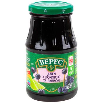 Джем Верес з лохиною та лаймом 385г