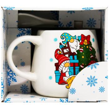 Кухоль Galleryglass Merry Christmas з ложкою 380мл - купити, ціни на - фото 2