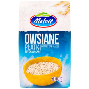 Flakes Melvit oat 400g - buy, prices for WINETIME - photo 2