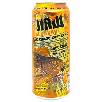 Honey Bream Light Beer 7% 0.5l - buy, prices for Chudo Market - photo 1