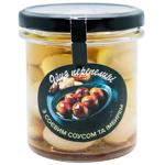 Ekodyvo Quail Eggs Marinated in Oil with Soy Sauce and Ginger 350g