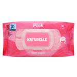 Серветки вологі Naturelle Pink 70шт