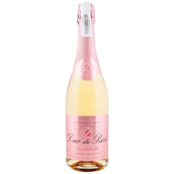 Duc de Pari Rose Semidry Sparkling Wine 10.5% 0.75l - buy, prices for COSMOS - photo 1