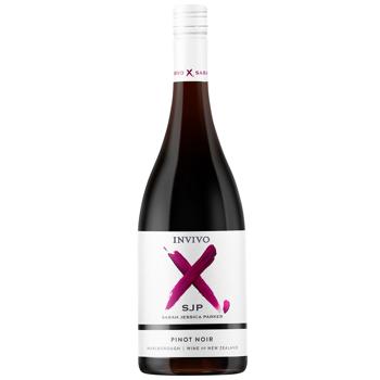 Вино Invivo X SJP Marlborough Pinot Noir червоне сухе 13,5% 0,75л - купити, ціни на WINETIME - фото 1