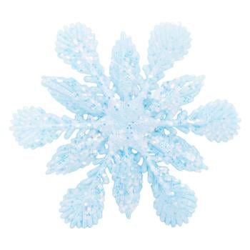 Blue Snowflake Decoration №1 - buy, prices for MegaMarket - photo 1