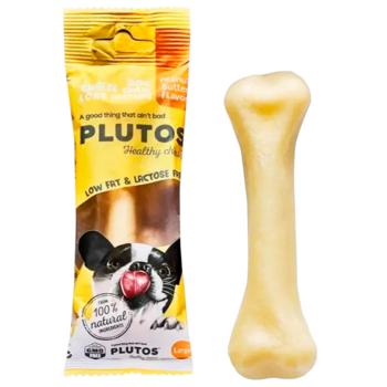 Ласощі для собак кісточка сирна Plutos, розмір L - арахісове масло - купить, цены на MasterZoo - фото 3