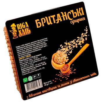 Сухарики Riga Хлеб Британские 100г - купить, цены на Эпицентр FOOD - фото 1