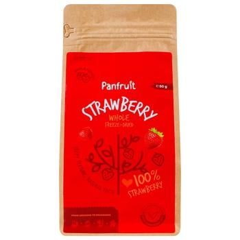 Клубника Panfruit сублимированная целая 50г - купить, цены на METRO - фото 1