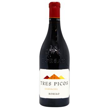 Tres Picos Bodegas Borsao Red Dry Wine 14.5% 0.75l