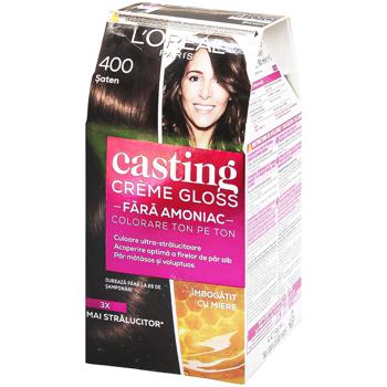L'Oreal Paris Casting Cream Gloss 400 Chestnut Ammonia Free Hair Dye - buy, prices for NOVUS - photo 5