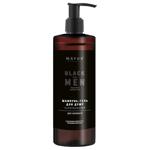Шампунь-гель для душа Mayur Black for Men парфюмированный 200мл