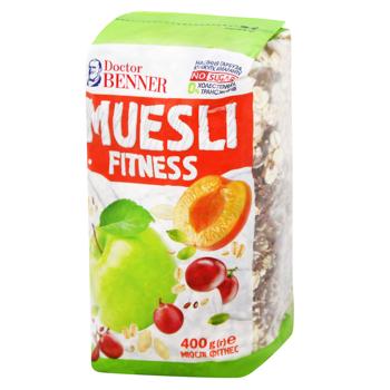 Мюсли Dr. Benner Фитнес 400г - купить, цены на MasterZoo - фото 1