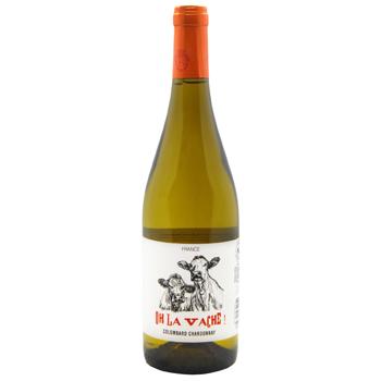 Oh La Vache Colombard Chardonnay White Dry Wine 11% 0.75l - buy, prices for COSMOS - photo 1