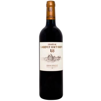 Вино Chateau Larrivet Haut-Brion красное сухое 14% 0,75л - купить, цены на WINETIME - фото 1
