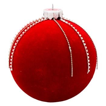 Christmas Ball with Rhinestones 100mm - buy, prices for - photo 4