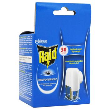 Электрофумигатор Raid с жидкостью против комаров 30 ночей - купить, цены на - фото 3