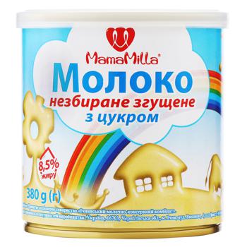 Молоко згущене Mama Milla з цукром 8,5% 380г - купити, ціни на МегаМаркет - фото 1