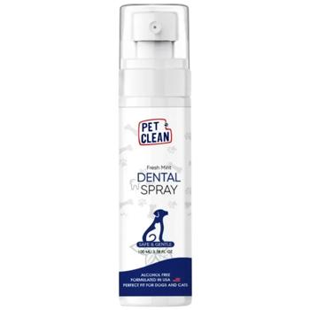 Pet Clean Dental Spray спрей для ротової порожнини собак 100 мл - м'ята - купити, ціни на MasterZoo - фото 1
