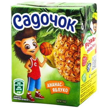 Нектар Садочок ананасово-яблучний 200мл - купити, ціни на - фото 2