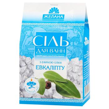 Zhelana Eucalyptus Natural Bath Sea Salt 500g - buy, prices for MegaMarket - photo 1