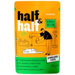 Half&Half Wet Food with Turkey for Sterilized Cats 100g