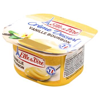 Десерт вершковий Elle&Vire з ваніллю 2,7% 100г - купити, ціни на NOVUS - фото 1