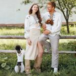Pet Fashion Maryana Women's Embroidered Shirt s.M/L