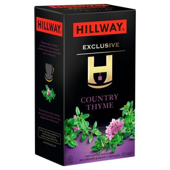Hillway Black Tea with Thyme 1.5g*25pcs - buy, prices for Ideal - photo 2
