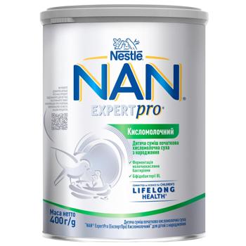 NESTLÉ® NAN® ExpertPro Sour Dry Milk Mixture for Children from Birth 400g - buy, prices for NOVUS - photo 1