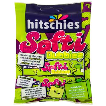 Конфеты Hitschies Softi Qubbies жевательные со вкусом яблока 80г - купить, цены на Эпицентр FOOD - фото 1