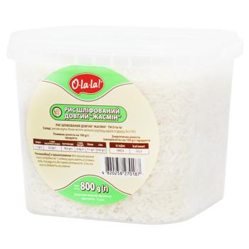 Groats jasmine O-la-la! white 800g Ukraine - buy, prices for Za Raz - photo 1