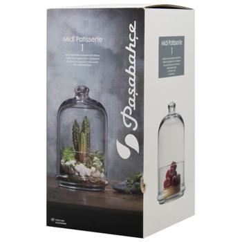 Ємність з кришкою Pasabahce Patisserie 19см - купити, ціни на МегаМаркет - фото 1