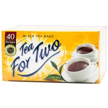 Tea For Two Black Tea 1.4g*40pcs - buy, prices for COSMOS - photo 1