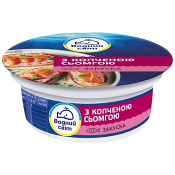 Закуска Водний Світ Копченая семга 110г - купить, цены на КОСМОС - фото 2
