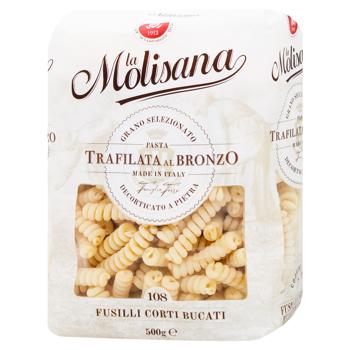 La Molisana №108 Fusilli Corti Bucati Pasta 500g - buy, prices for MegaMarket - photo 1