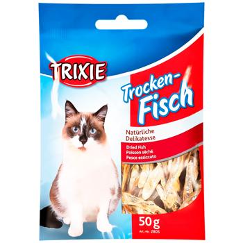 Trixie Dried Fish Cat Snack 50g - buy, prices for MasterZoo - photo 1