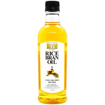 Олія рисова World's Rice з висівок 1л